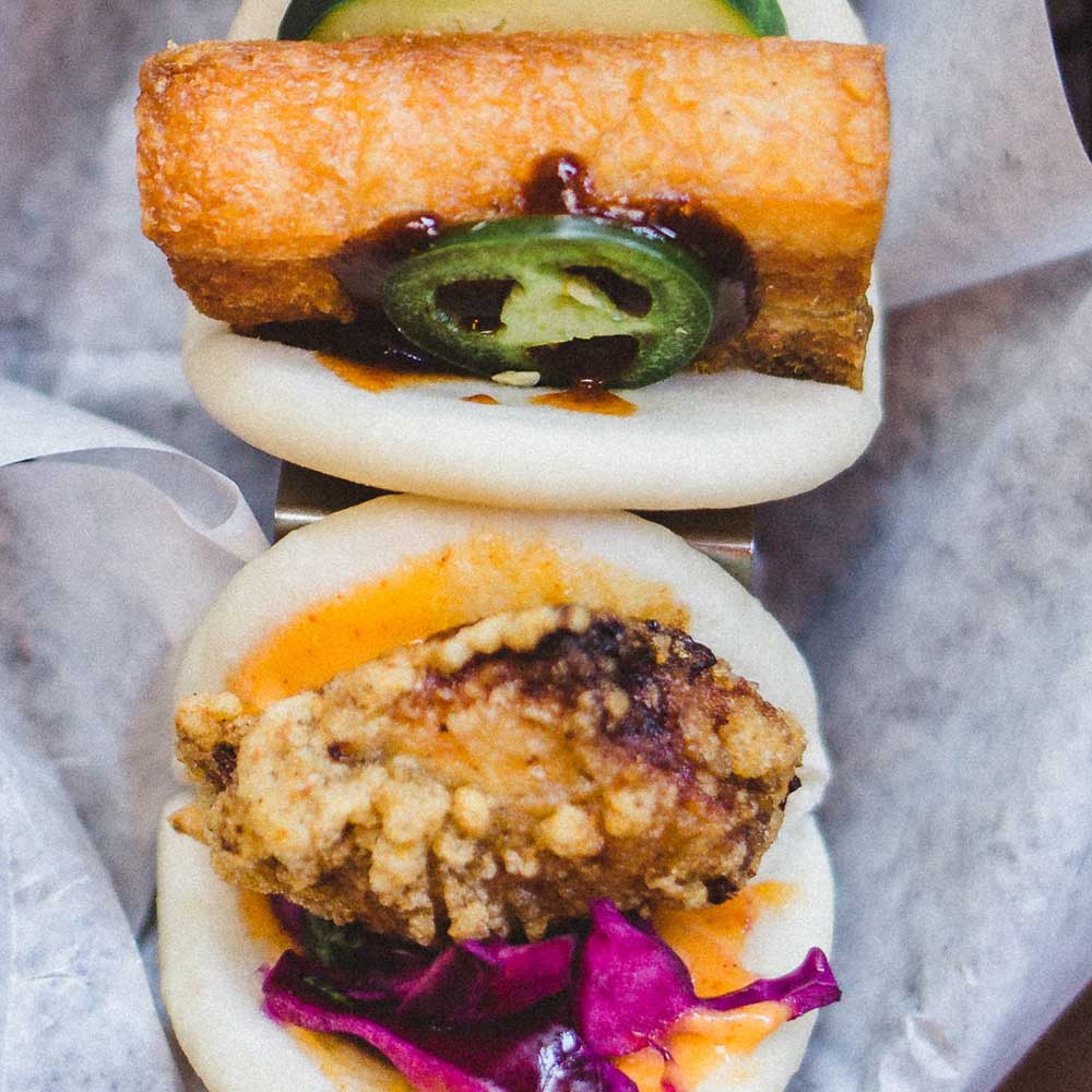 Steamed<br />Buns